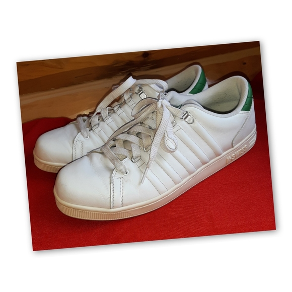KSwiss Shoes Kswiss White Leather Classic Old School Sneakers